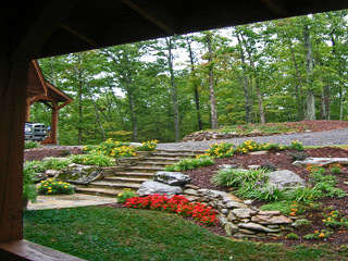 hilltop mountain house - asheville nc - landscape