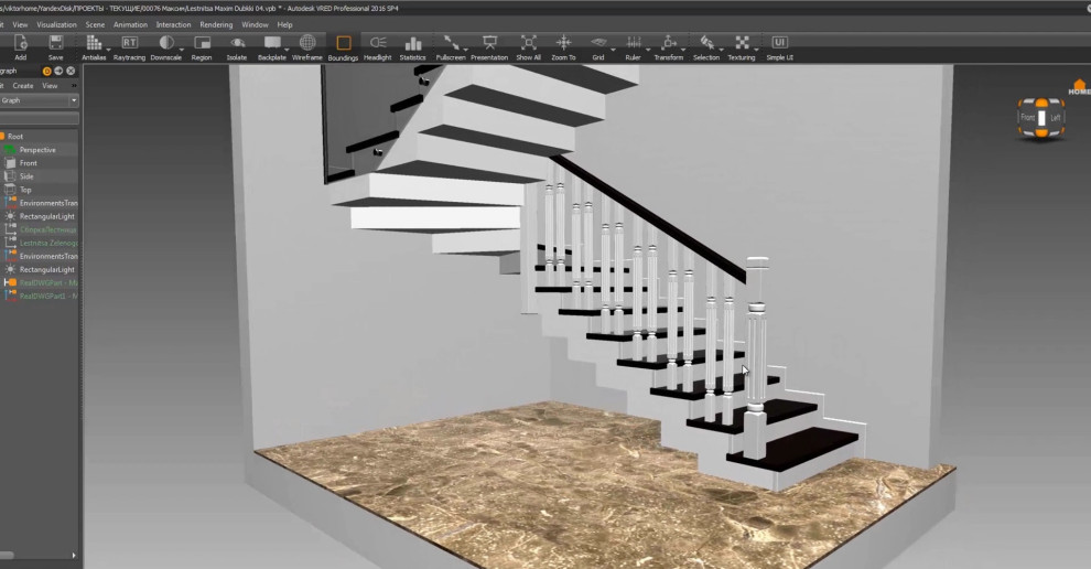 "Солманово поле" Москва. Лестница Эклектика