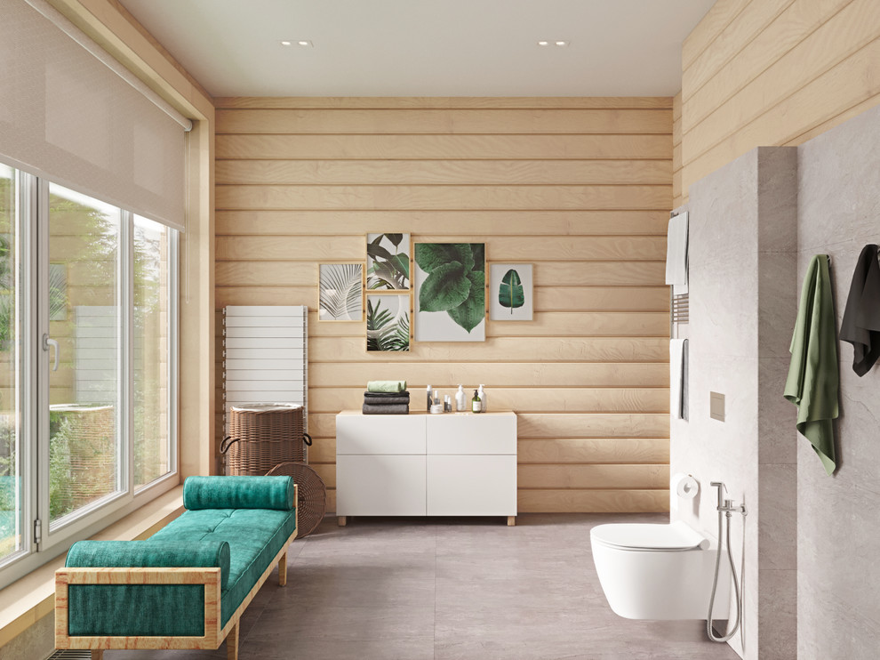 Дом из клееного бруса в пригороде Барнаула