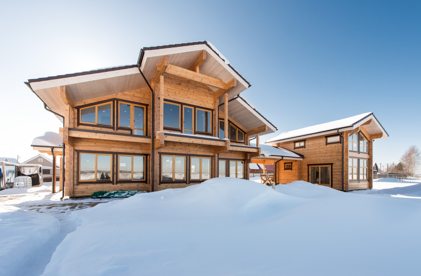 Дом из клееного бруса К-281