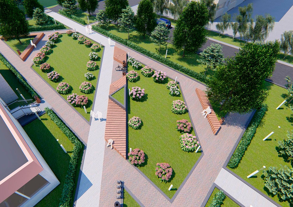 Организация зеленых пространств, Тюмень