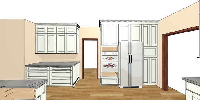Dixie Kitchen transitional-rendering