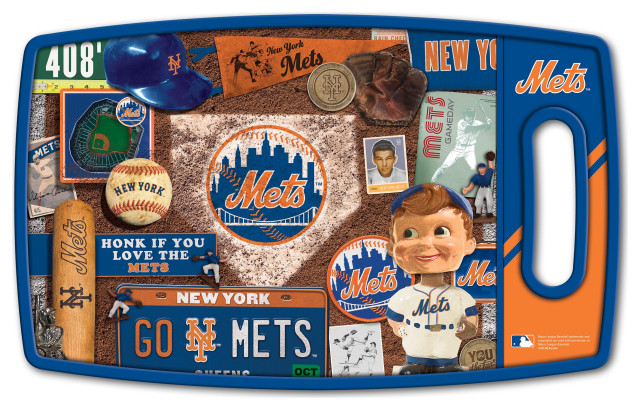 New York Mets Retro Series Cutting Board
