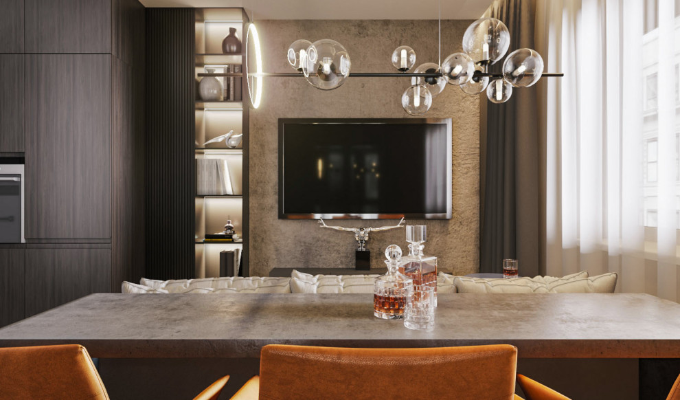 Кухня-гостиная