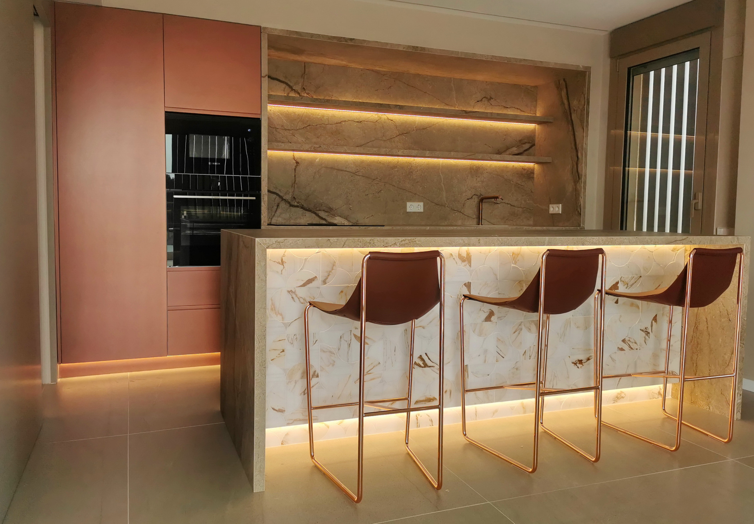 Proyecto de interiorismo y reforma integral ático -Valencia