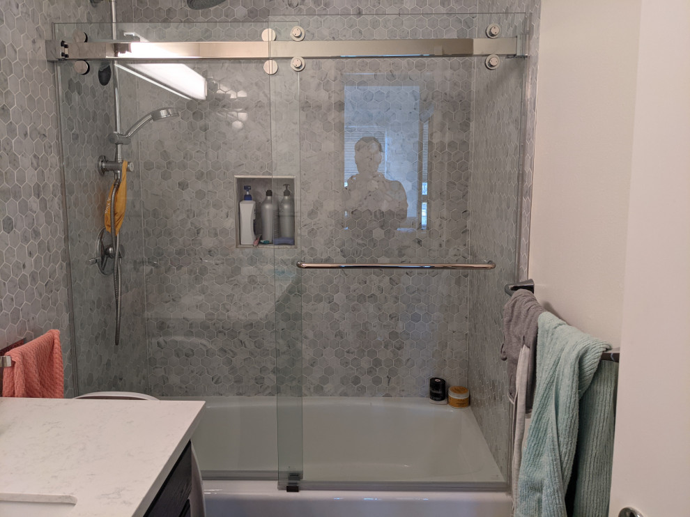 Help! Water leaks out from the bottom of shower glass doors