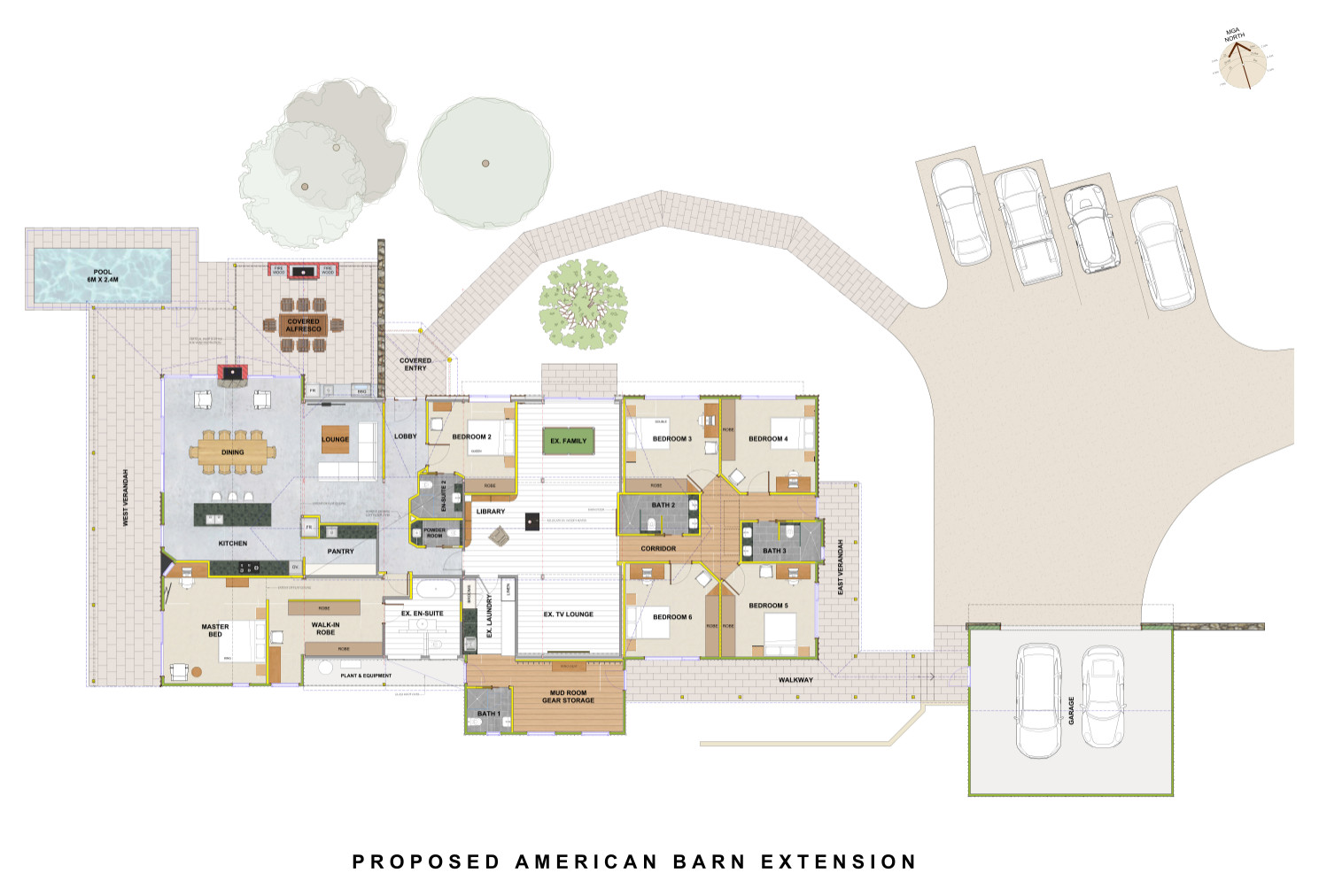 COUNTRY RESIDENCE FITZROY FALLS-TWO PROPOSALS