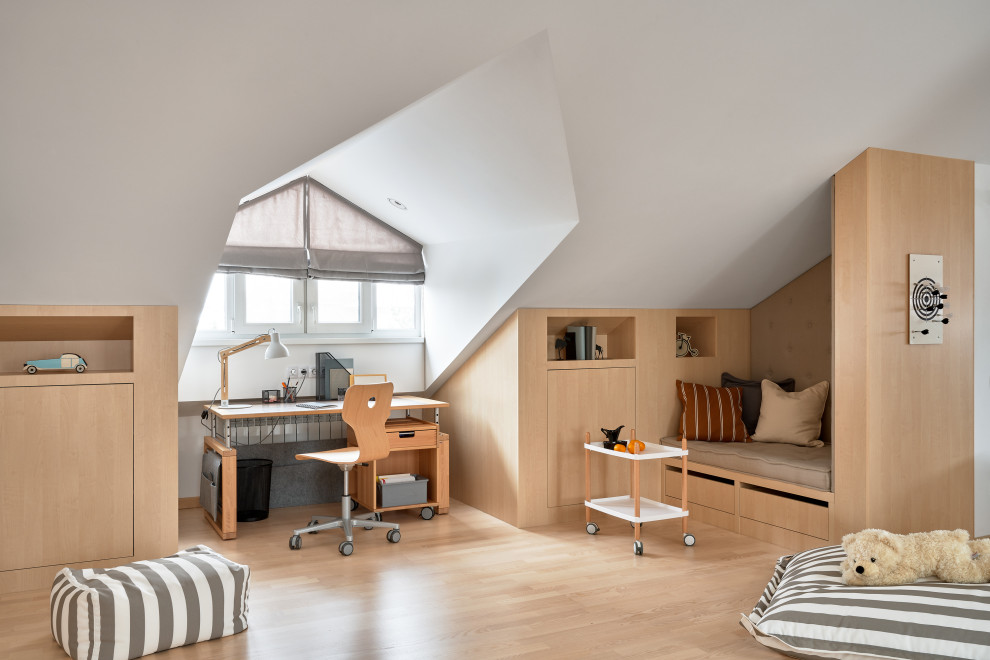 Мансарда для детей. Дизайнер Татьяна Виталина. Публикация AD