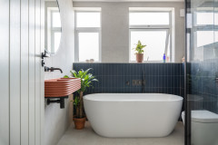 Room Tour: A Small Bathroom in a 1930s House Gets a Spacious Redo