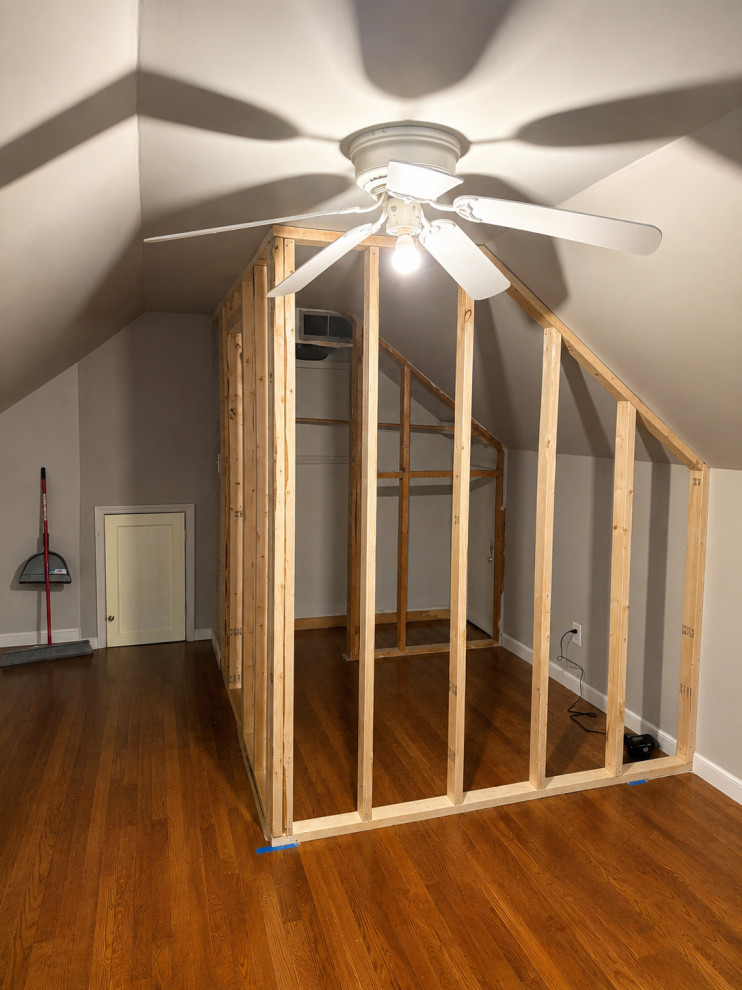 Attic Conversion Framing and Layout Construction