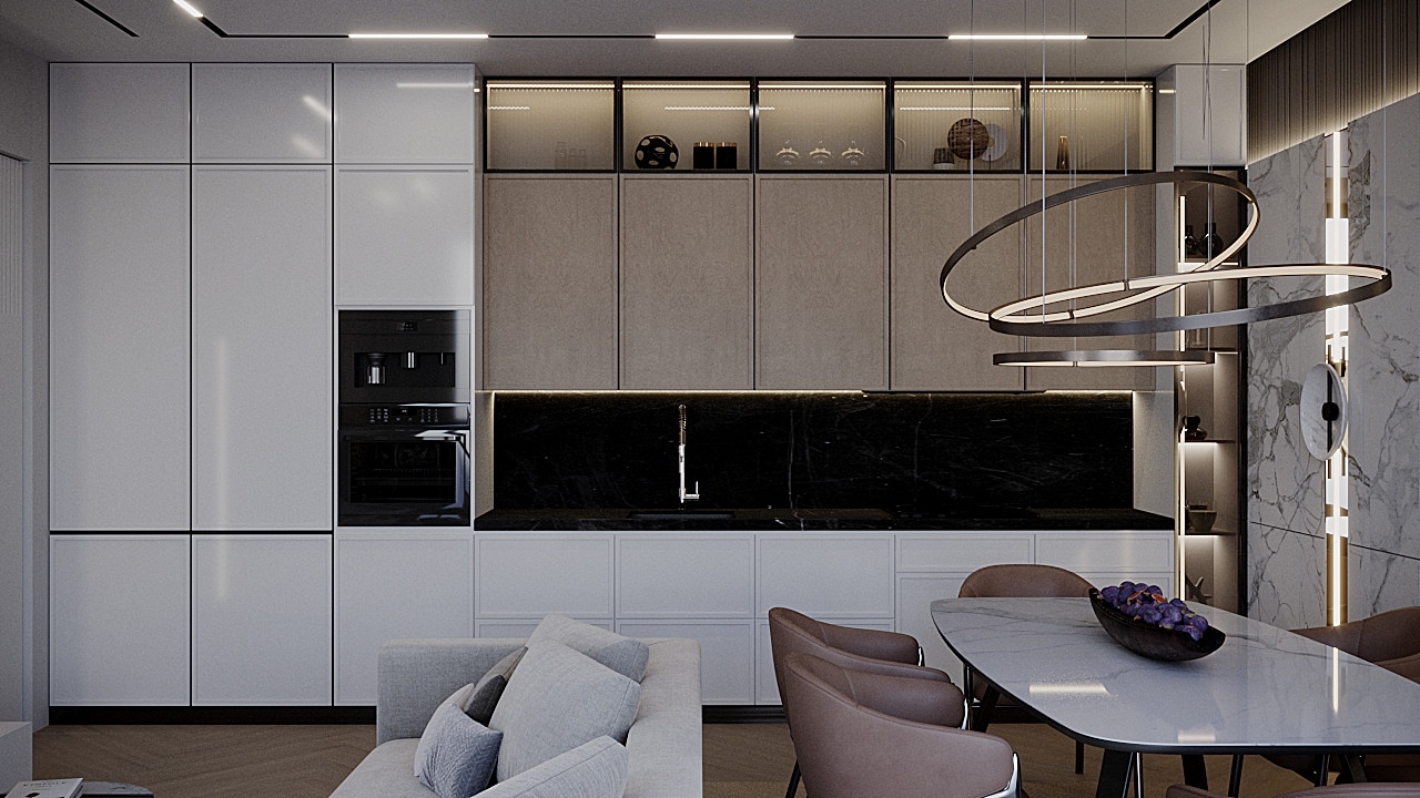 Квартира в ЖК "Невский" (90 м²)