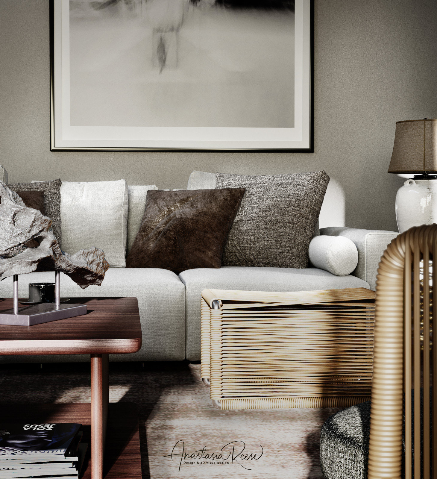 Дизайн проект дома "Рождественское утро"