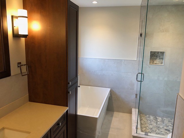 Major Bathroom Remodeling in 2 Oakville Bathrooms