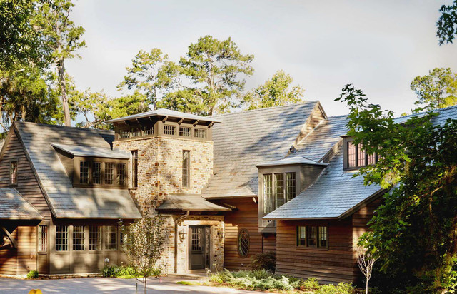 Spanish Moss House maritim-fasad