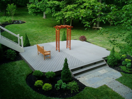 Simple Painted Deck