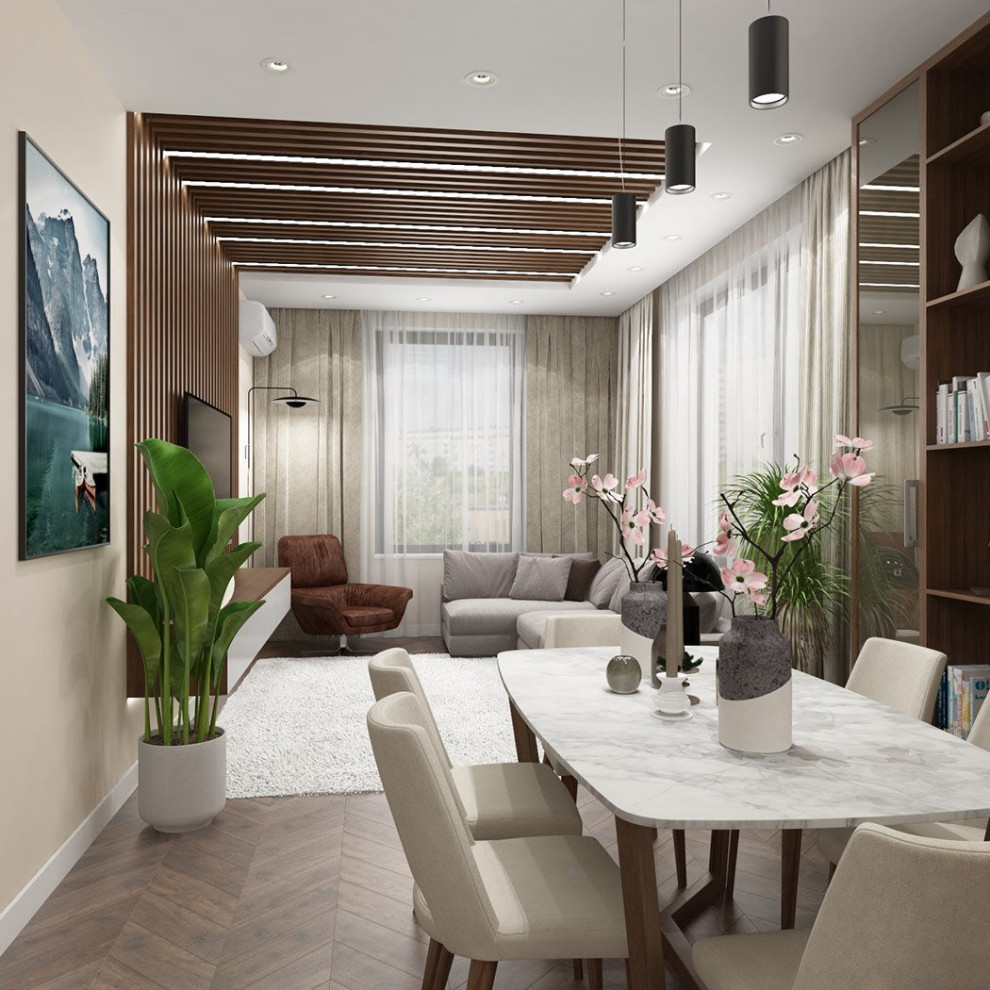 Квартира ЖК Достояние 100 м2 (Современный стиль)