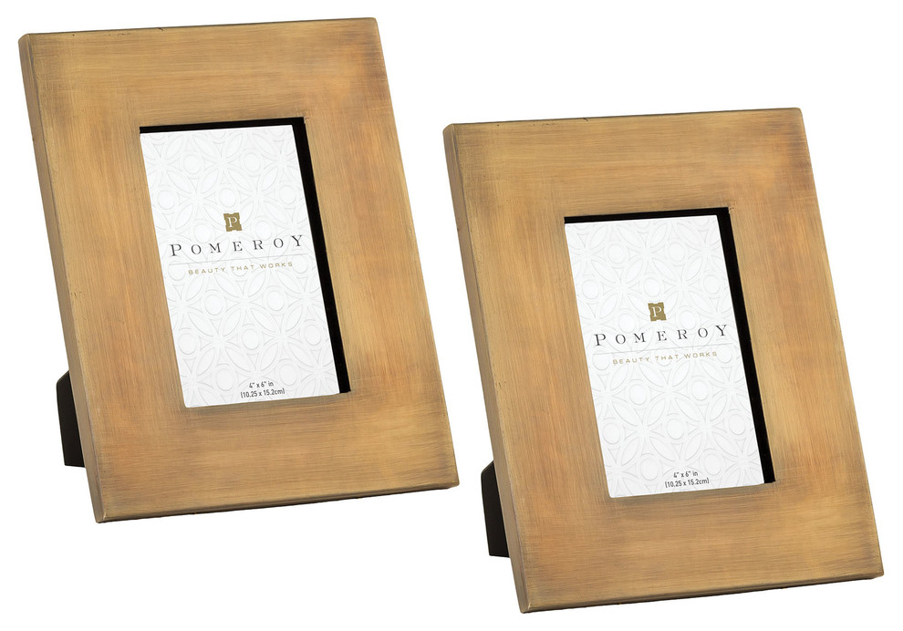Pomeroy 649554/S2 Danrich 4X6 Frame Transitional Picture Frames by LIGHTING JUNGLE Houzz