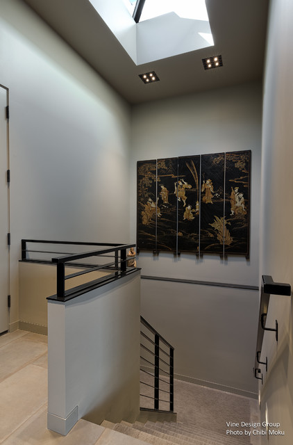 Gig Harbor, Washington  | Vine Design Group contemporary-staircase