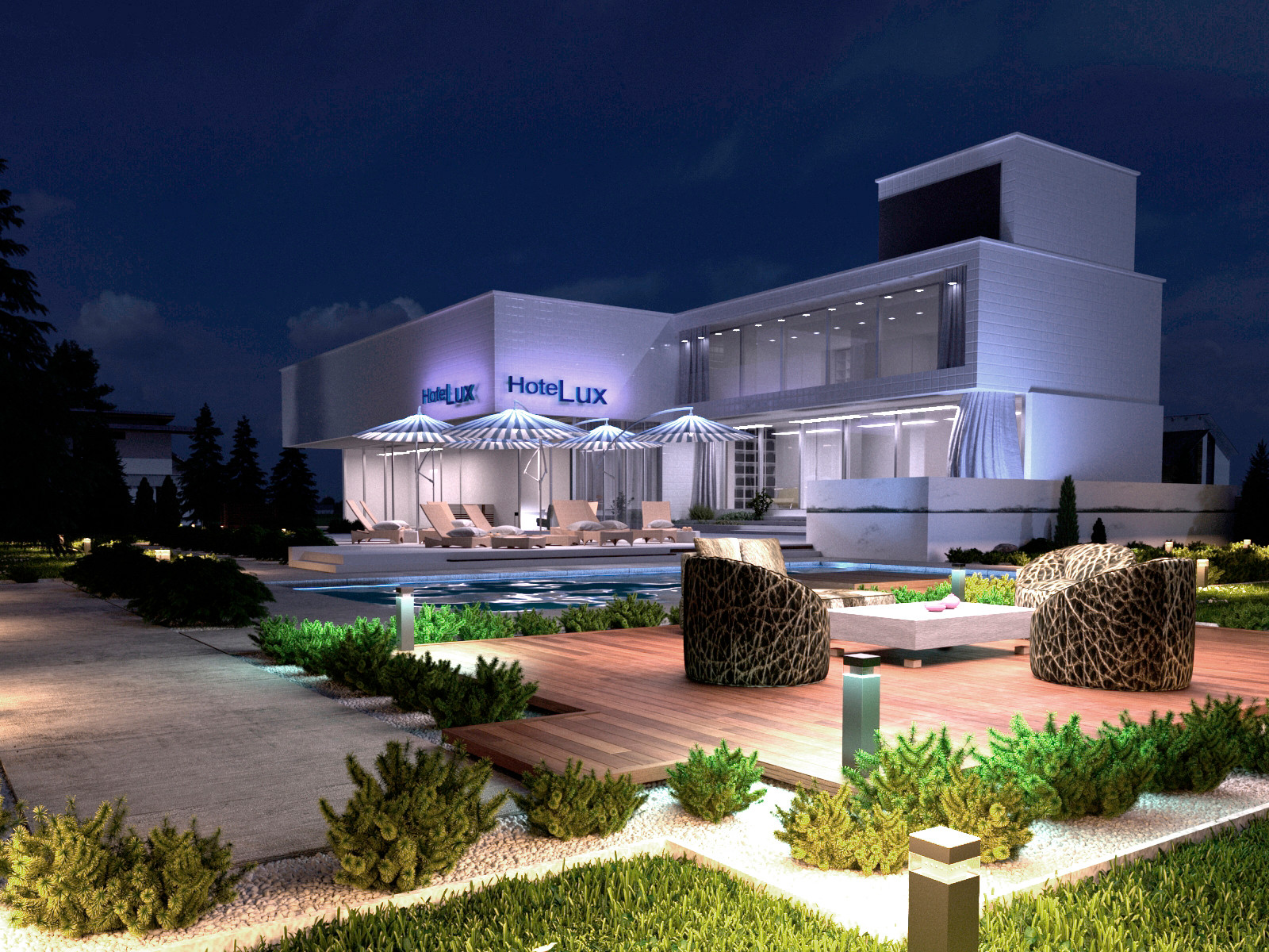 Отель ЛЮКС_экстерьер