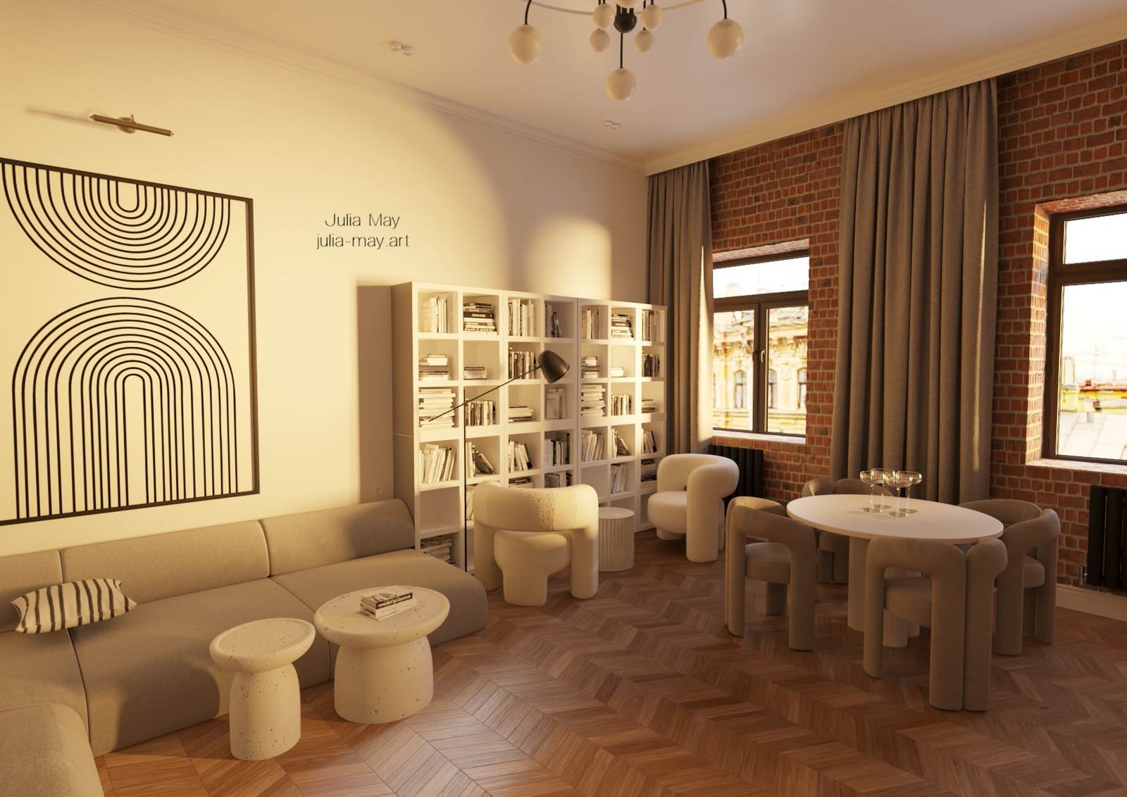 Дизайн-проект квартиры в историческом центре Санкт Петербурга в классическом сти