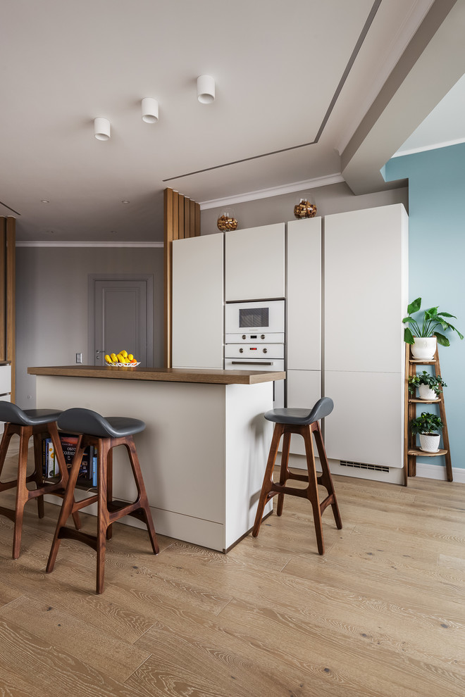 Один из реализованных нами проектов - кухня Nobilia Touch