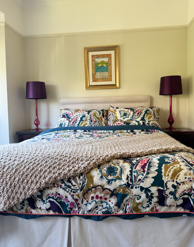 Ambient guest bedroom rejuvenation