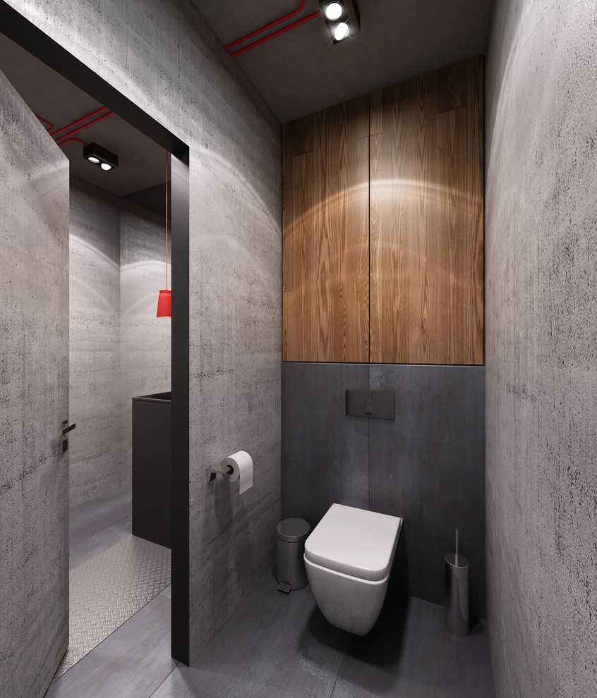 Рабочее пространство для московской компании в индустриальном стиле, 96 кв.м.