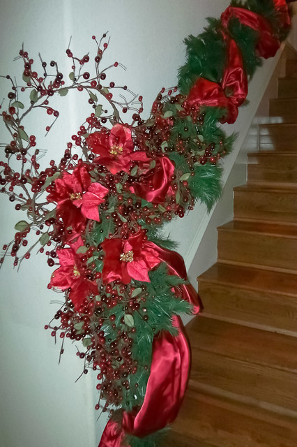 Christmas treppen