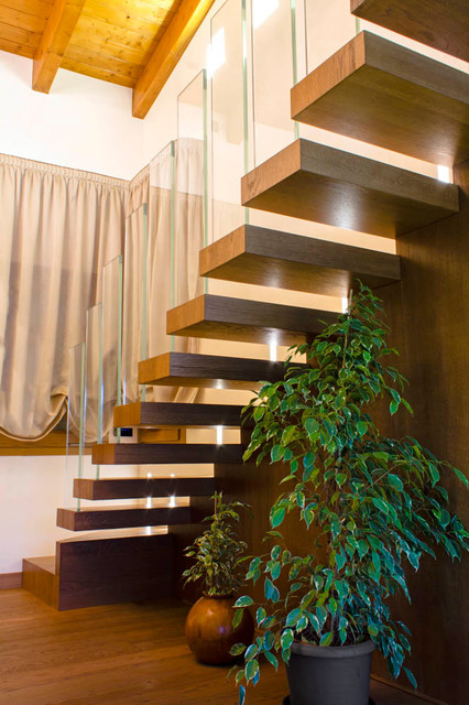 Villa Luisa contemporain-escalier