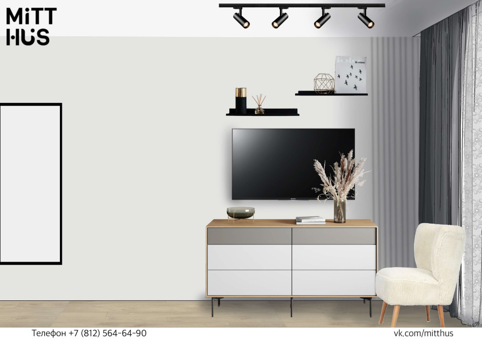 Однокмнатная квартира в ЖК Статус у Парка Победы