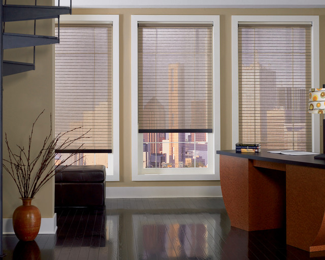 Las Vegas Window Treatments - Modern - Home Office & Library - Las ...