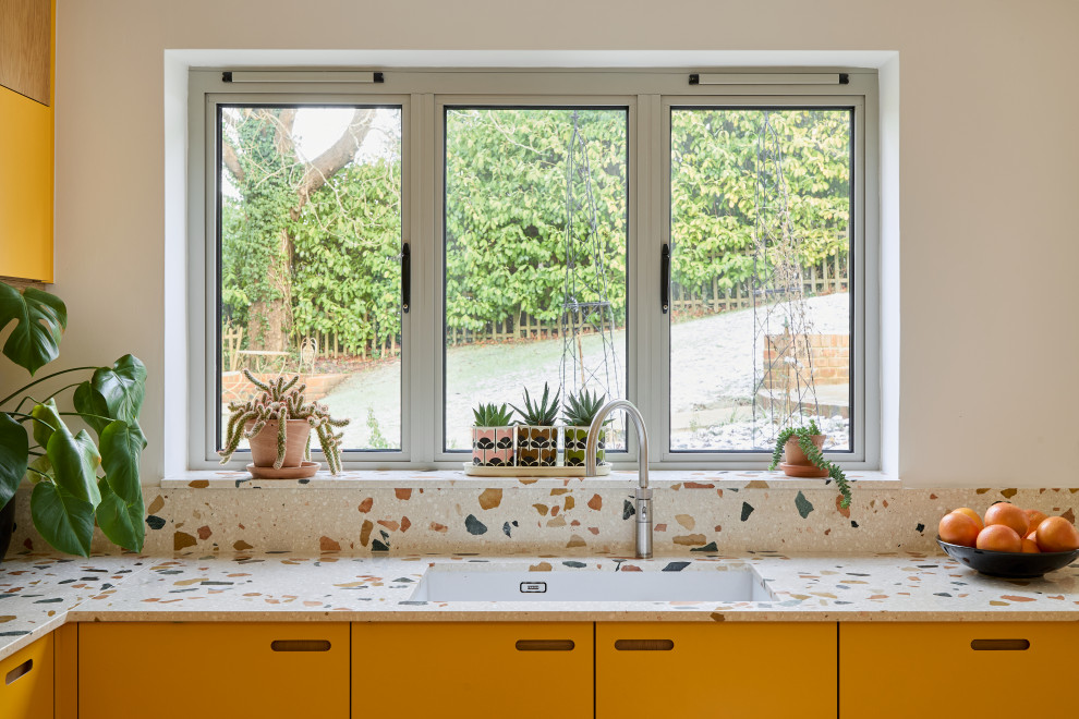 Sunshine Yellow Kitchen
