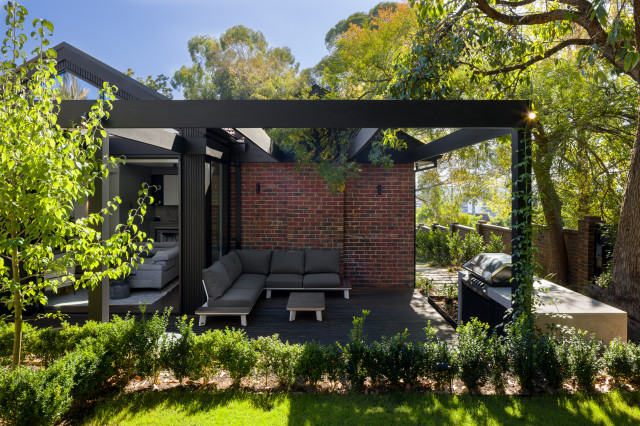Hawdon st Residence contemporary-deck