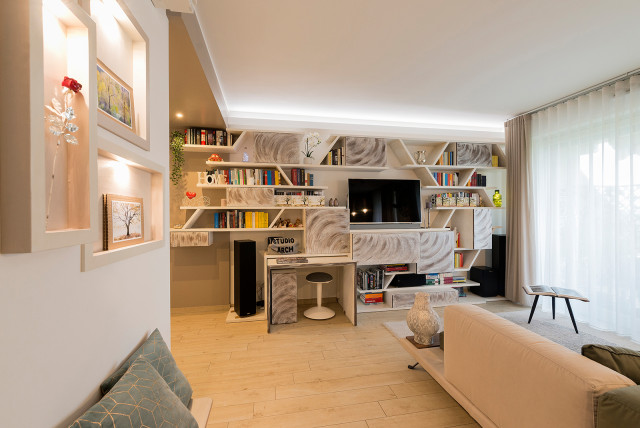 LIBRERIA MULTIUSO minimalistisch-wohnzimmer