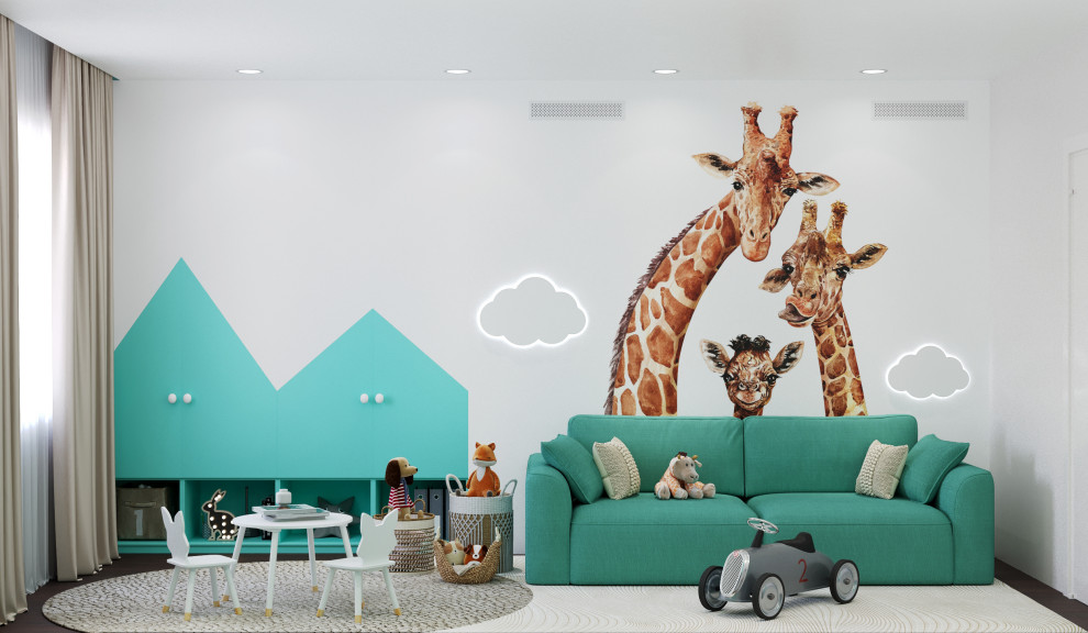 Проект детской в ЖК Дудергофф клаб