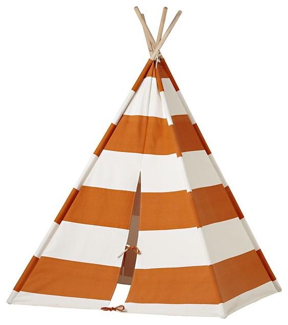 A Tepee to Call Your Own, Orange Stripe