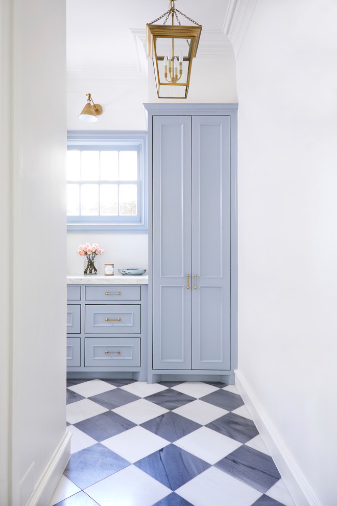 Example of a trendy home design design in Dallas