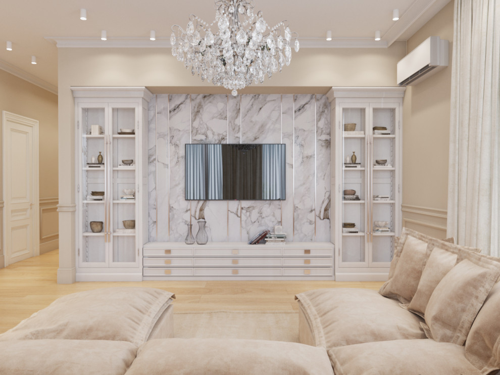 Дизайн-проект квартиры в Москве ЖК Резеденции архитекторов