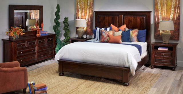 COLONIAL PLANTATION BEDROOM COLLECTION - Traditional - Bedroom - Houston - by GALLERY FURNITURE