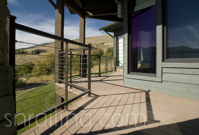 Residential railings contemporary-terrace