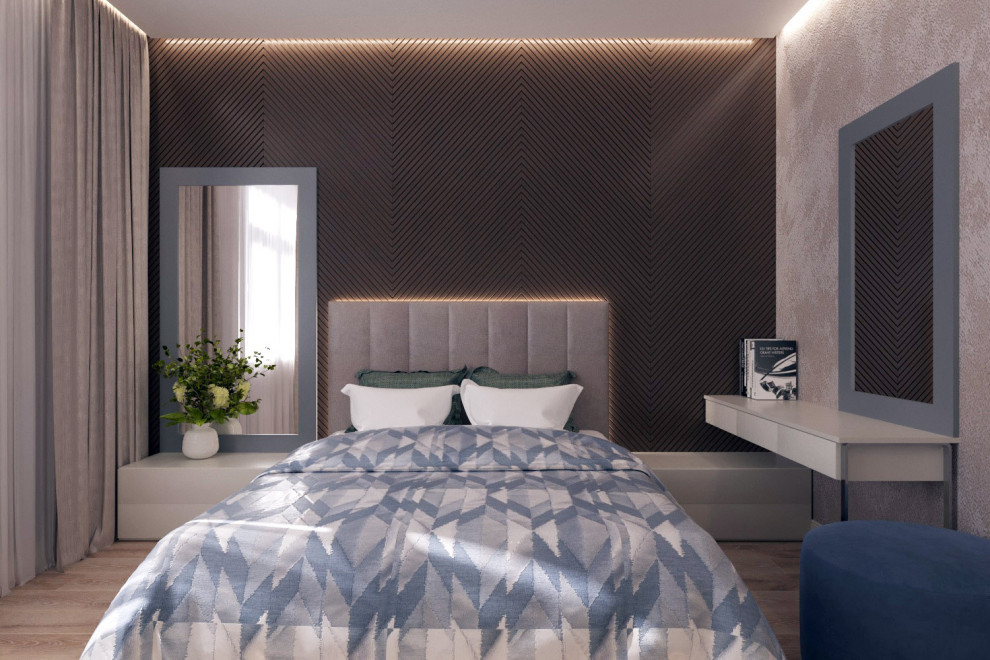 Дизайн проект квартиры в ЖК "Дом у озера" 90кв.м