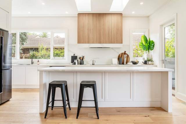 Renovated Suburban Family Home transitional-kitchen