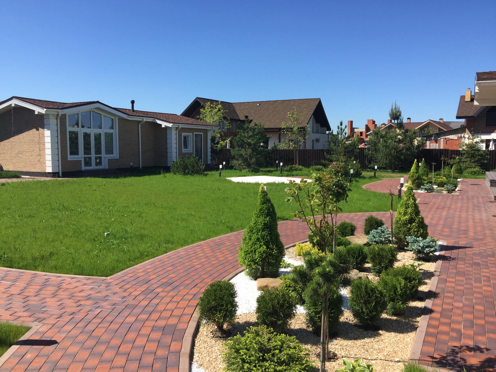 Благоустройство загородного участка