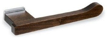 Walnut Wood Toilet Roll Holder Contemporary Paper Holders Walnut Wood Toilet Roll Holder
