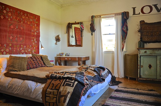 Harriet Goodall rustic-bedroom