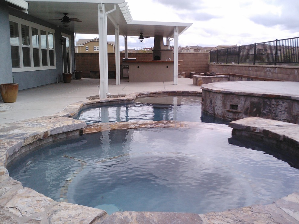 Complete backyard design and build. Rocklin, CA
