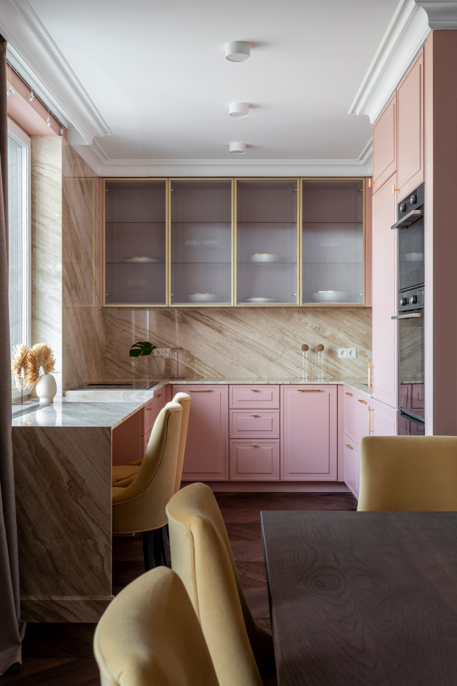 Квартира в пудровых тонах