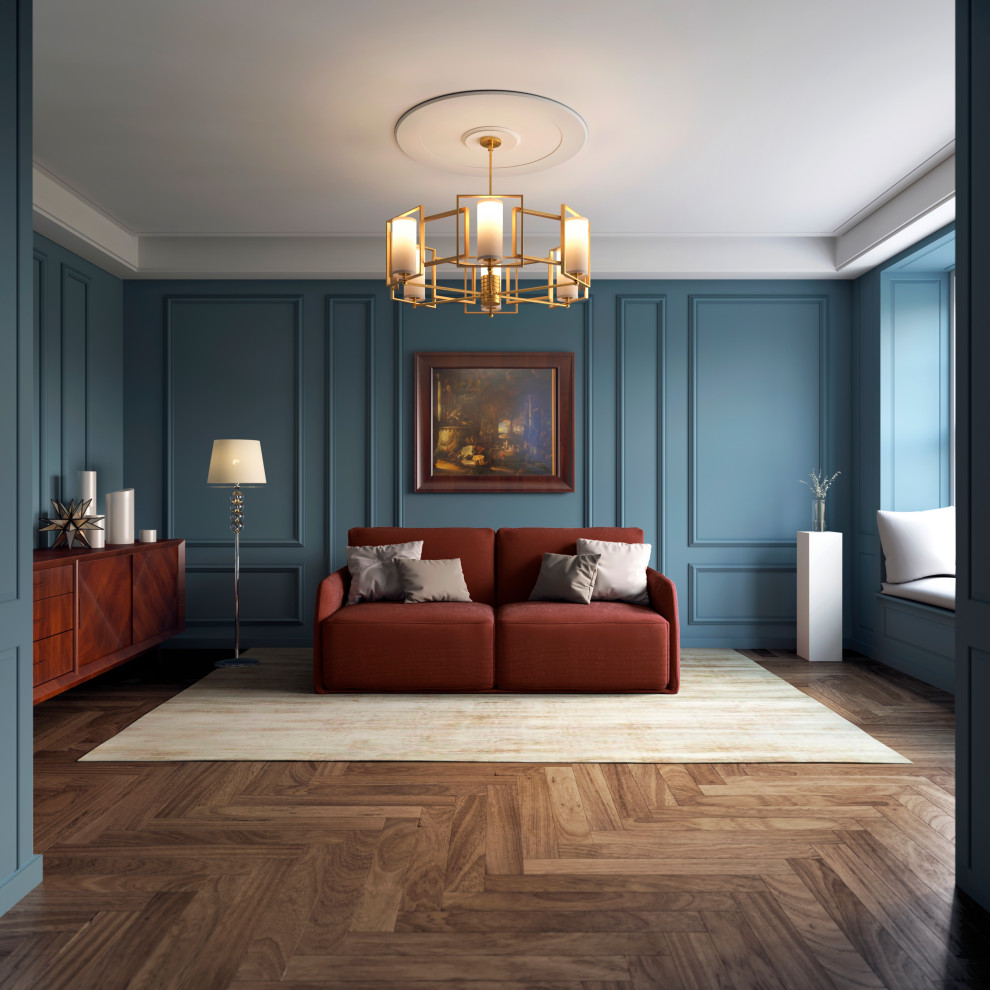 Новая классика. Проект гостиной.