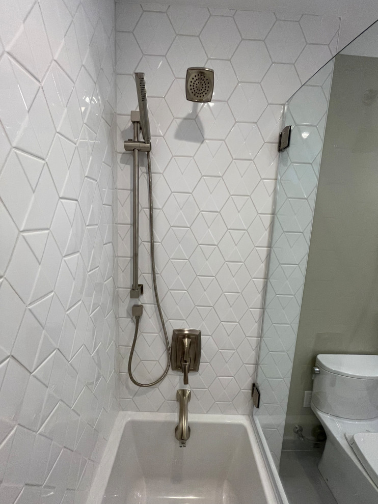 Exquisite NW PDX Condo Primary Bath