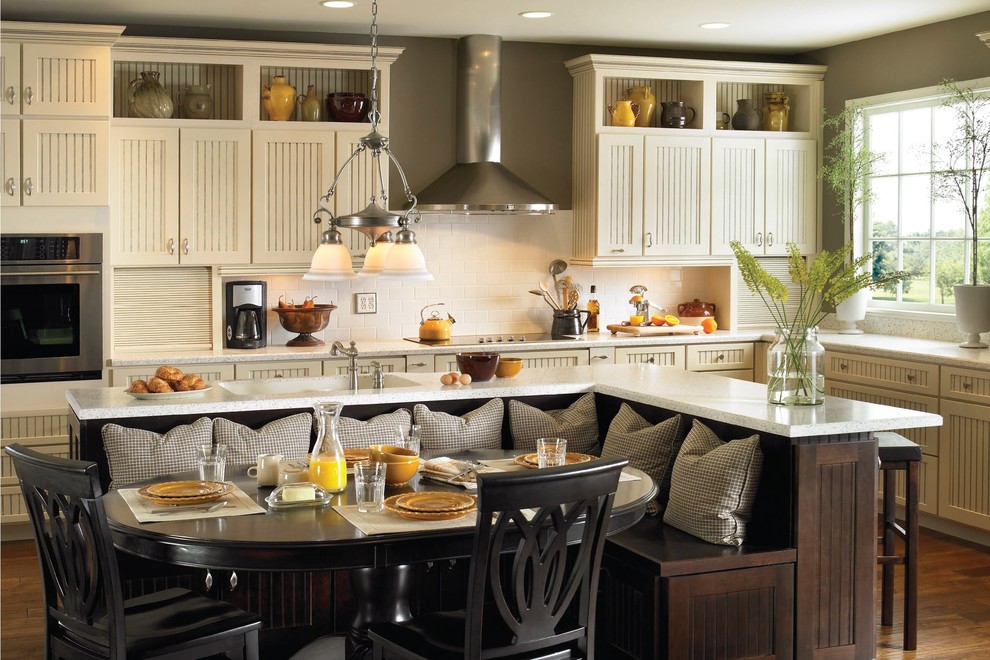 Example of a transitional kitchen design in Baltimore
